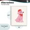 Stupell Industries French Poodle in Beret Framed Giclee, design by Jessica Beck
